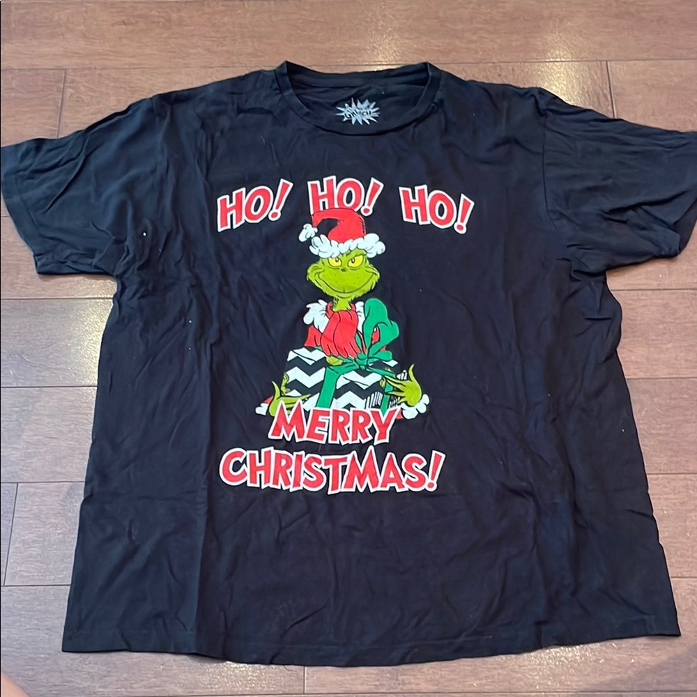 5/$25 Black Grinch Christmas T-Shirt